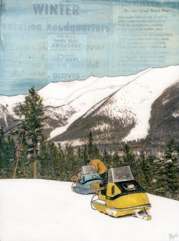Ski-Doo Trip, 6" x 8"