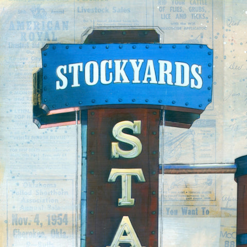 Stockyards Station, 18" x 12"