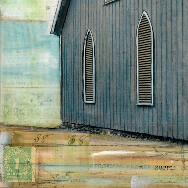 The Sunday Barn, 9" x 12"