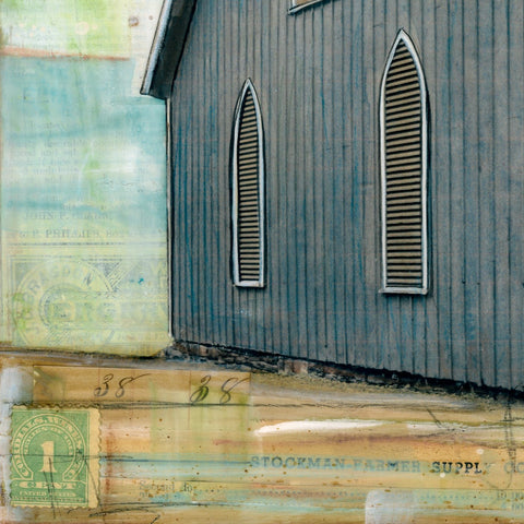 The Sunday Barn, 9" x 12"