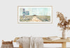 The Trail Ends Here, 12" x 24" Framed