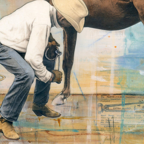 The Trim, 12" x 12"