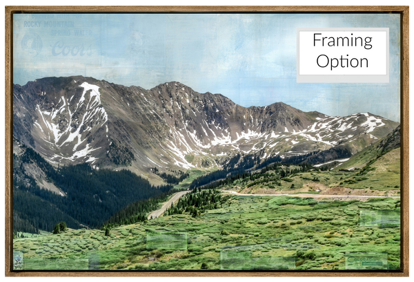 Through Loveland Pass, 24" x 36"