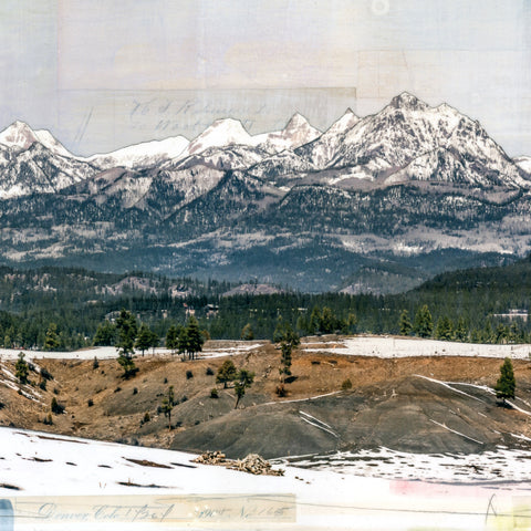 To the San Juans, 12" x 36"