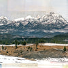 To the San Juans, 12" x 36"