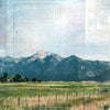 Toward the Peaks II, 12" x 24"