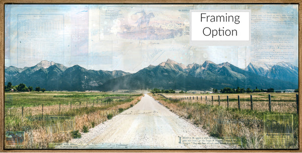 Toward the Peaks II, 12" x 24"