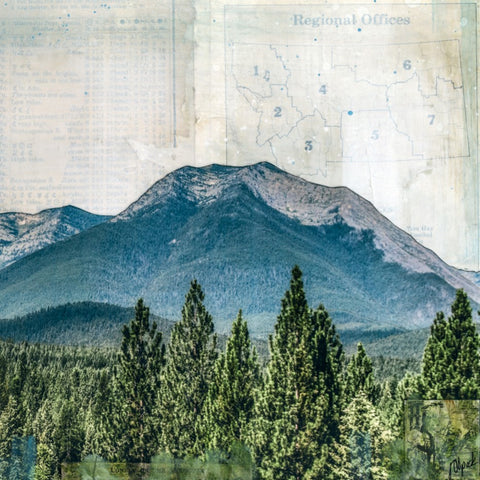 Into the Wilderness, 10" x 20"