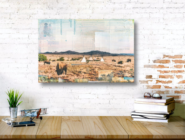 New Mexico Plains, 12" x 18"