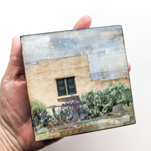 SW Garden, 4" x 4"