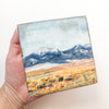 Valley Floor II 4" x 4"