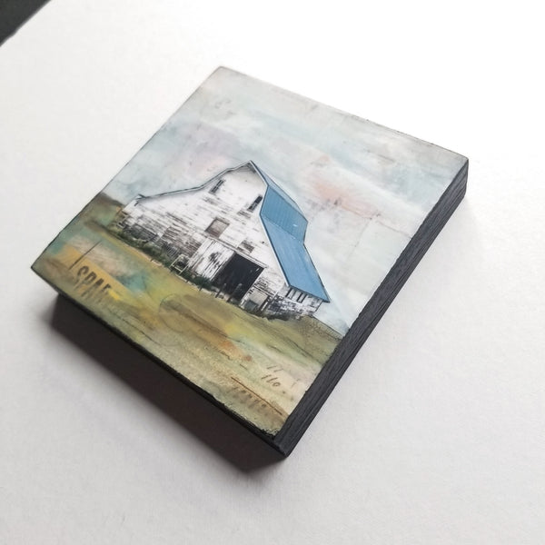 Chippy Barn, 4" x 4"