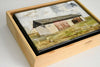 In the Barns II, 5" x 7" (framed)