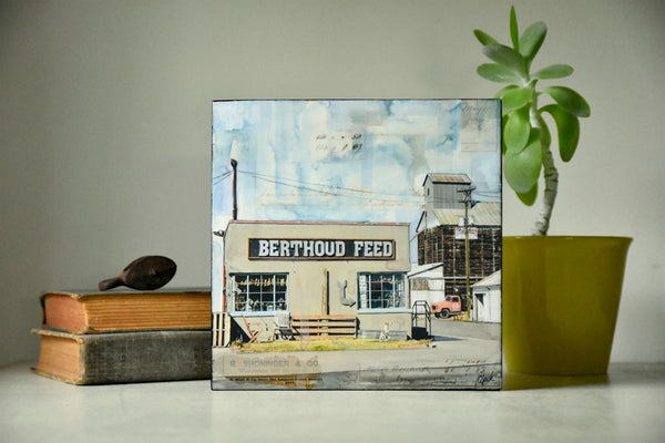 Berthoud Feed, 8" x 8" - J.C. Spock