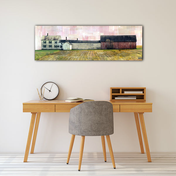 Hadley Homestead, 12" x 36" - J.C. Spock