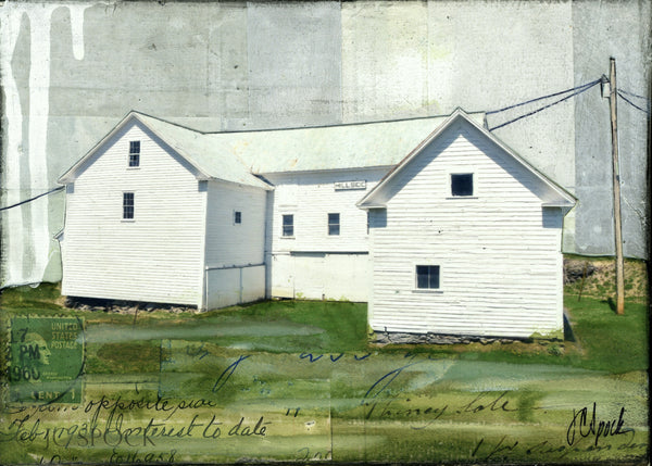 At Hillside, 5" x 7" (Framed)