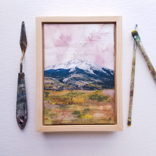 CB Study II, 5" x 7" (framed)