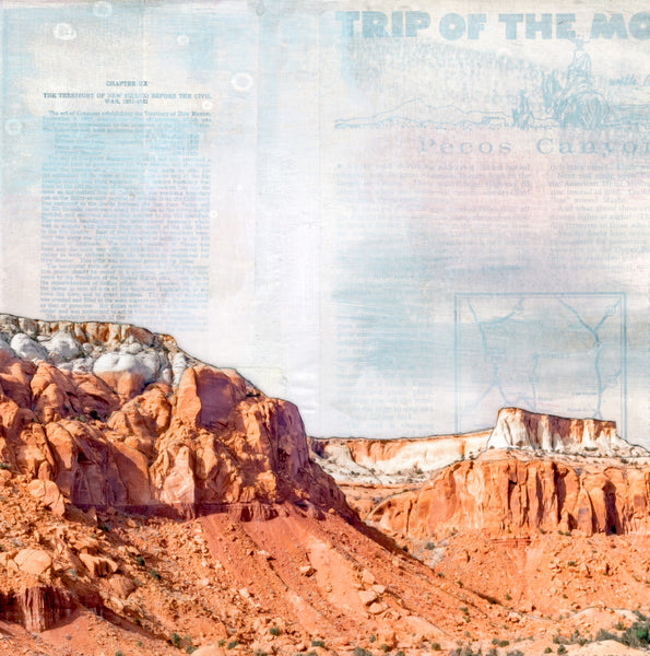 Cool Southwest, 18" x 18"