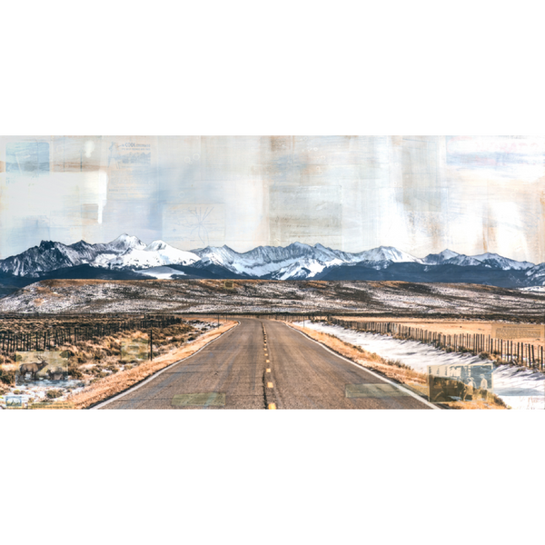 Drive to the Rockies, 24" x 48"