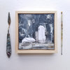 Dust Storm, 6" x 6" (Framed)