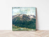 Few Small Glaciers,12" x 12"