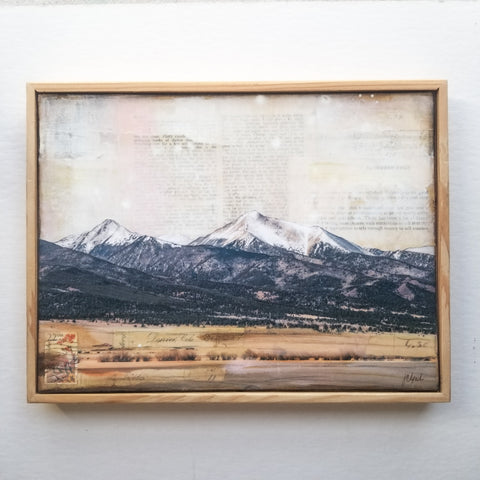 From San Luis Valley, 9" x 12" (framed)