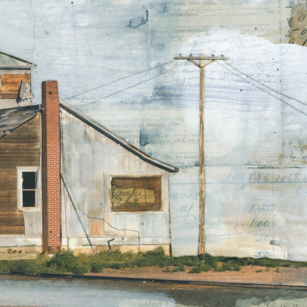 Grain Stop, 12" x 24"