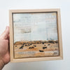 Grazing II, 6" x 6" (Framed)