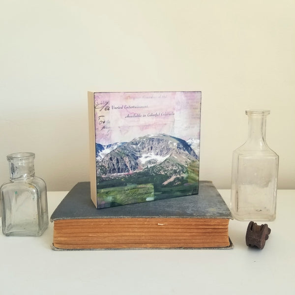 Heart of the Rockies II, 5" x 5"