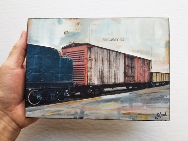 Hooked Up, 5" x 7"