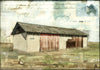 In the Barns II, 5" x 7" (framed)