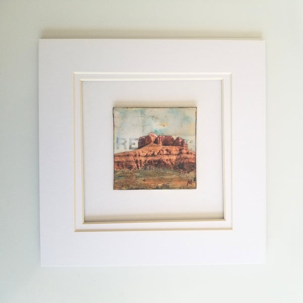 Sedona, 3" x 3" mini
