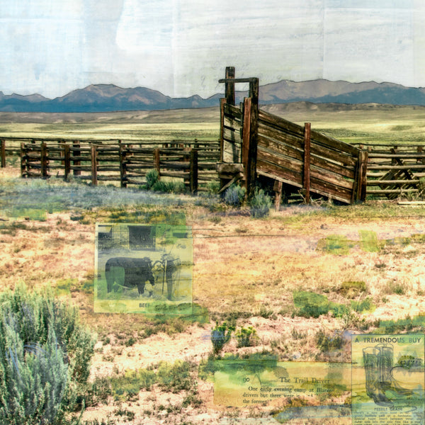 Mountain Chutes, 20" x 30"