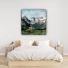 Mountains & Marmot, 36" x 36"