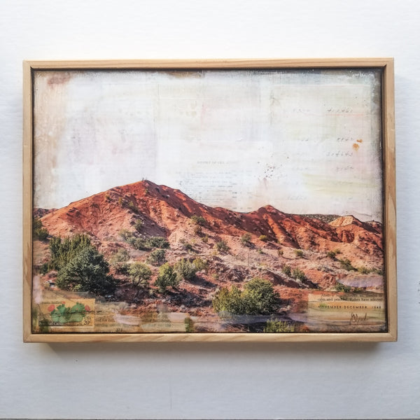 On to Taos, 9" x 12" (Framed)