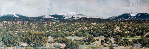 On to Truchas, 12" x 36"
