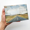 Open Road II, 5" x 7" (framed)