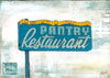 Pantry Restaurant, 5" x 7" (Framed)