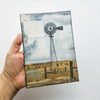 Pumping, 5" x 7" (Framed)