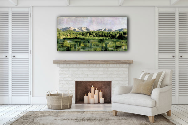 Moraine Park Sunrise, 24" x 48"