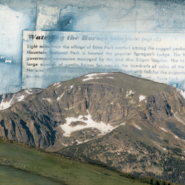 Pack Trips & Trail Rides, 6" x 18"