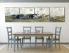 Panoramic Views, 24" x 96" (quadriptych)