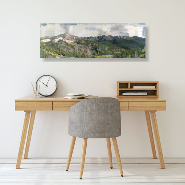 Rocky Mountain Jim, 12" x 36"