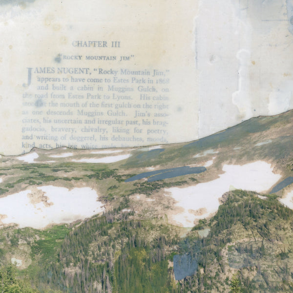 Rocky Mountain Jim, 12" x 36"