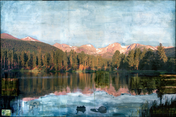 Sprague Lake, 24" x 36"