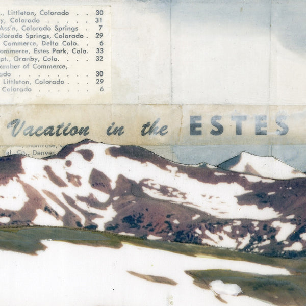 Vacation at Estes, 6" x 18"
