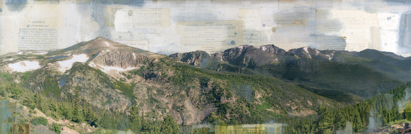 Rocky Mountain Jim, 12" x 36"