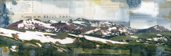 Vacation at Estes, 6" x 18"