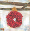 Ristra Wreath II, 12" x 12"