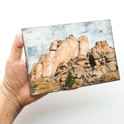 Rocks of Vedauwoo, 5" x 7" (Framed)